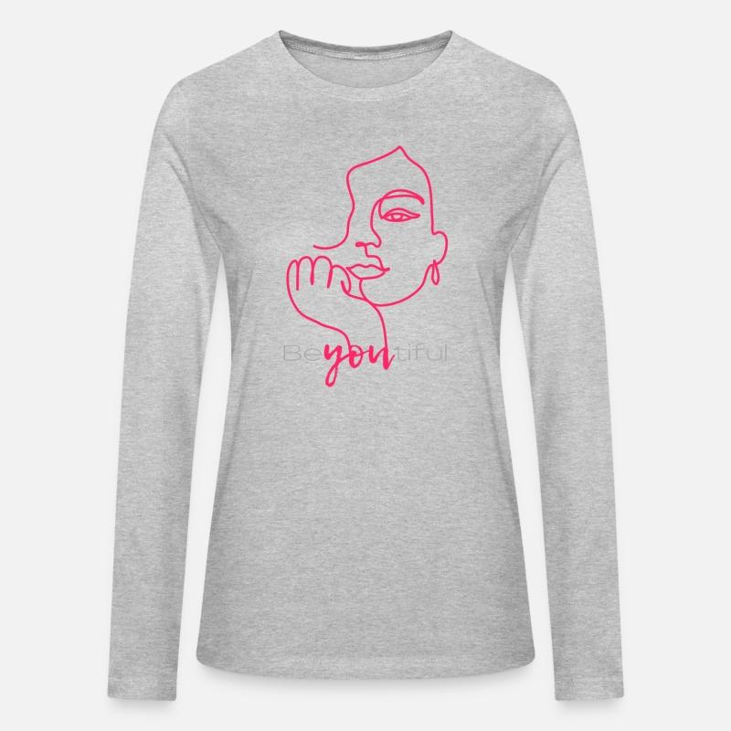 Be You Beautiful Feminine T Shirt Design