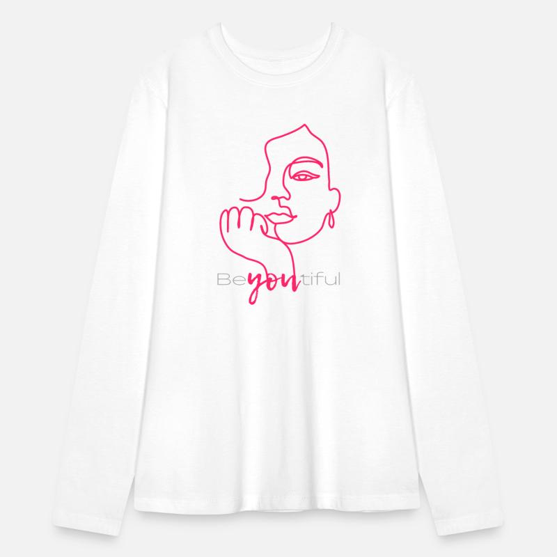 Be You Beautiful Feminine T Shirt Design