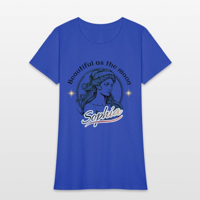 Beautiful as the moon T-shirt