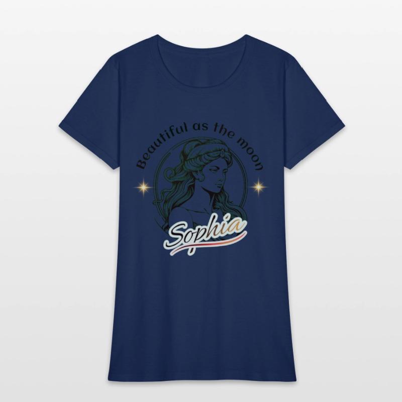 Beautiful as the moon T-shirt