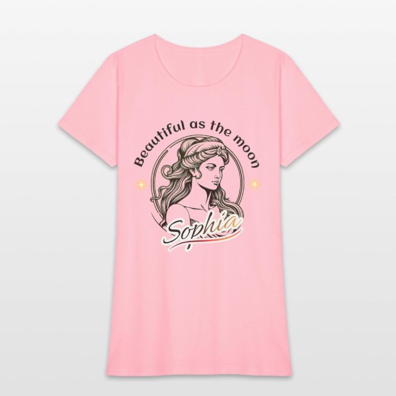 Beautiful as the moon T-shirt