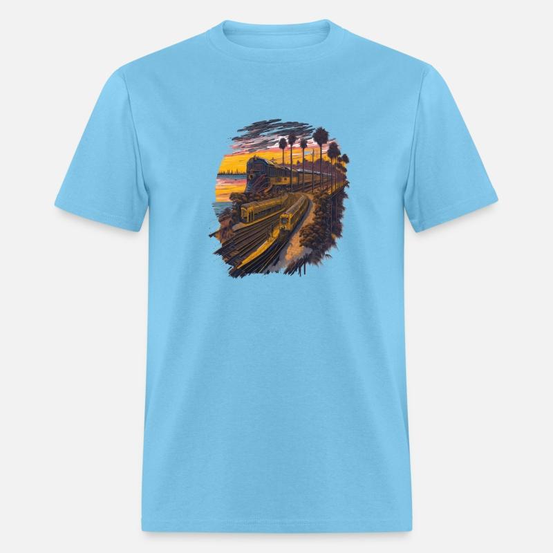 beautiful Rail sunset