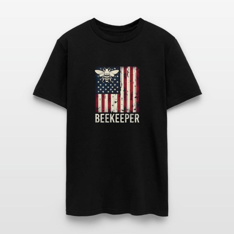 beekeeper American flag