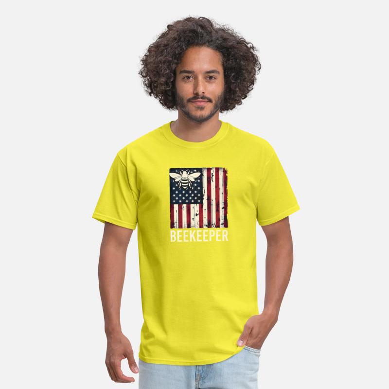 beekeeper American flag