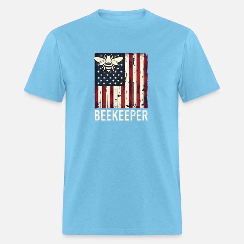 beekeeper American flag