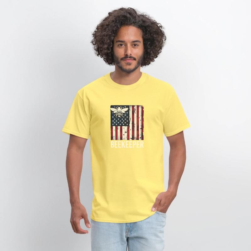 beekeeper American flag