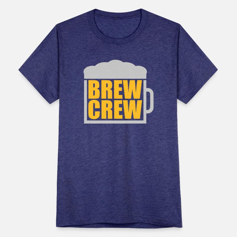 Beer glass saying brew