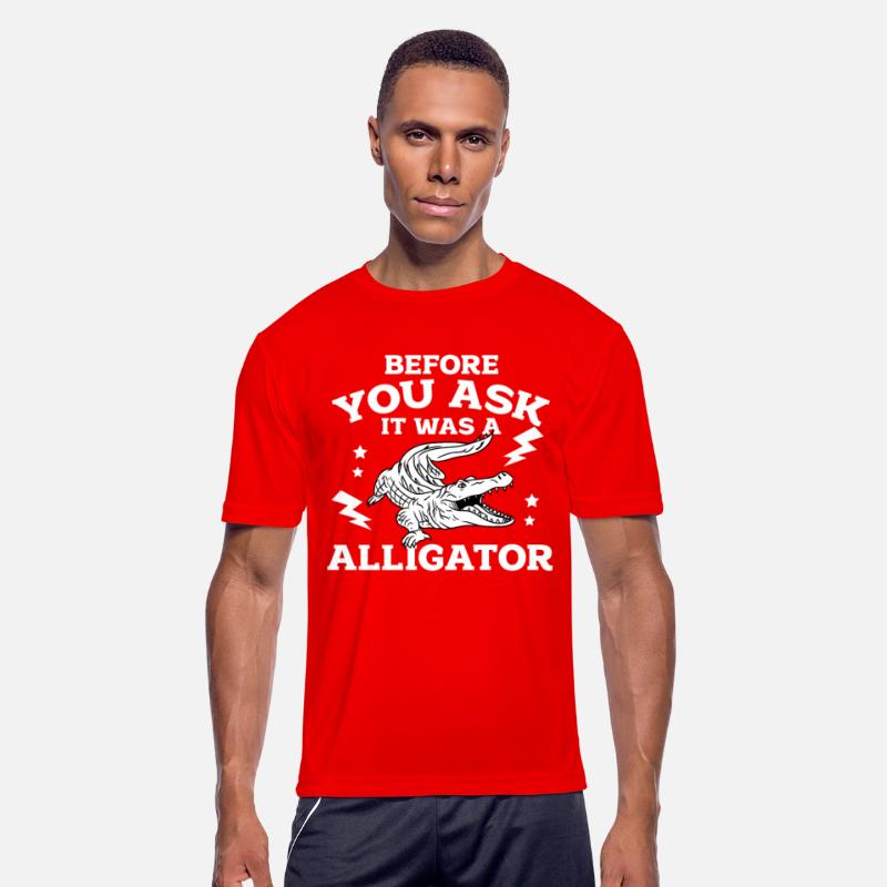 Before You Ask It Was A Alligator