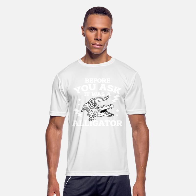 Before You Ask It Was A Alligator