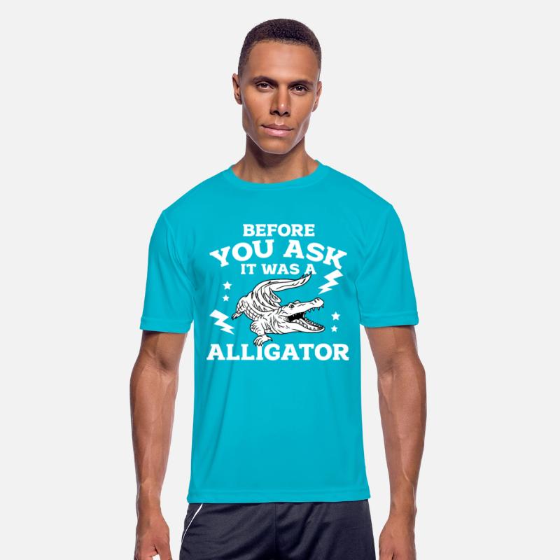 Before You Ask It Was A Alligator