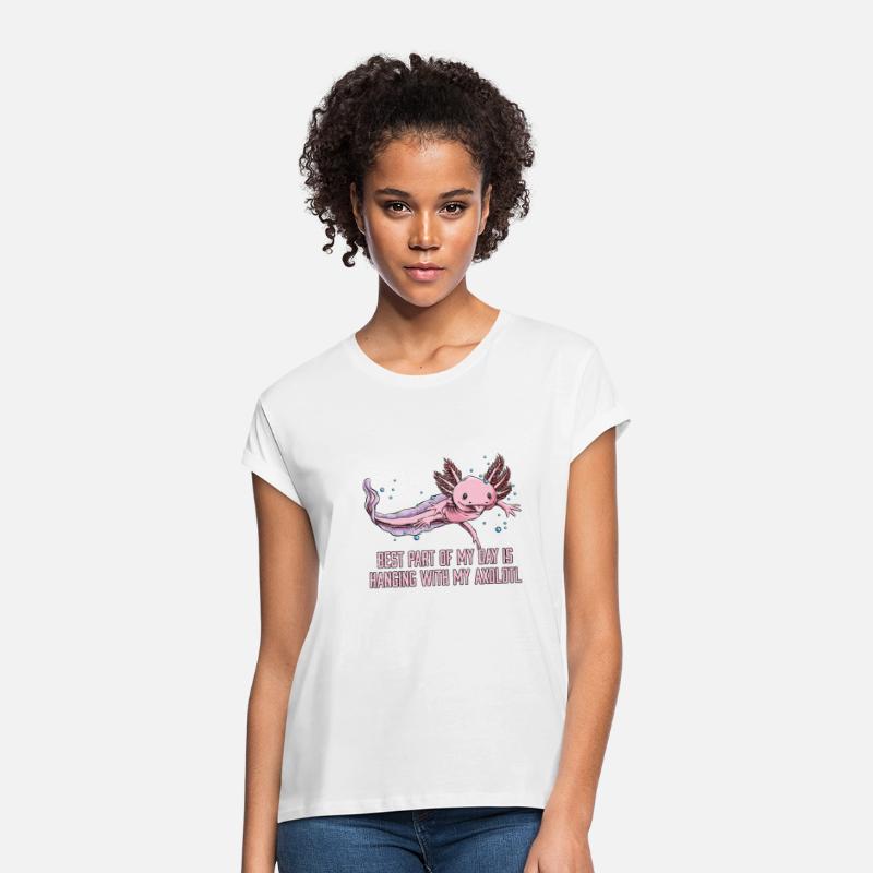 Best Part of Day Is with My Axolotl Salamander Sea