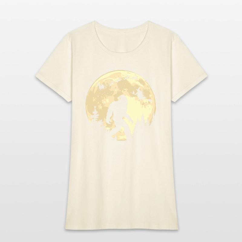 Best Xmas Funny Bigfoot Santa Claus Witch Moon