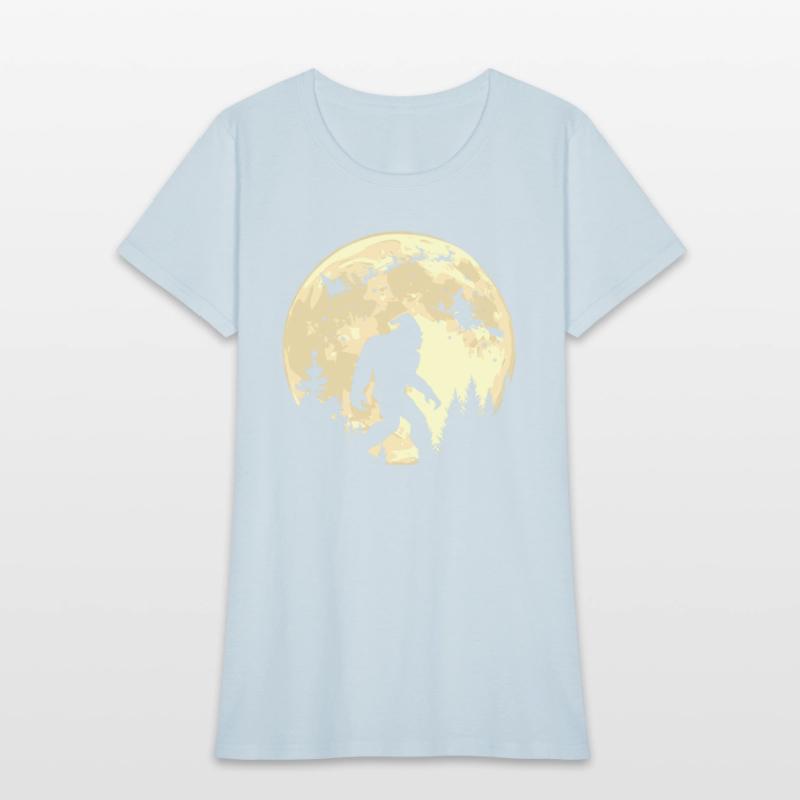 Best Xmas Funny Bigfoot Santa Claus Witch Moon