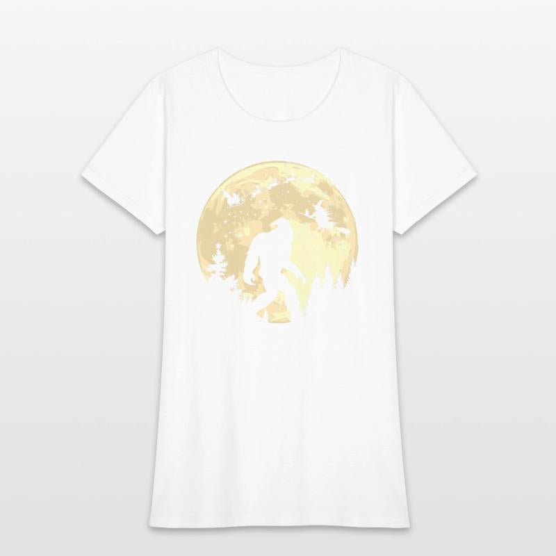 Best Xmas Funny Bigfoot Santa Claus Witch Moon