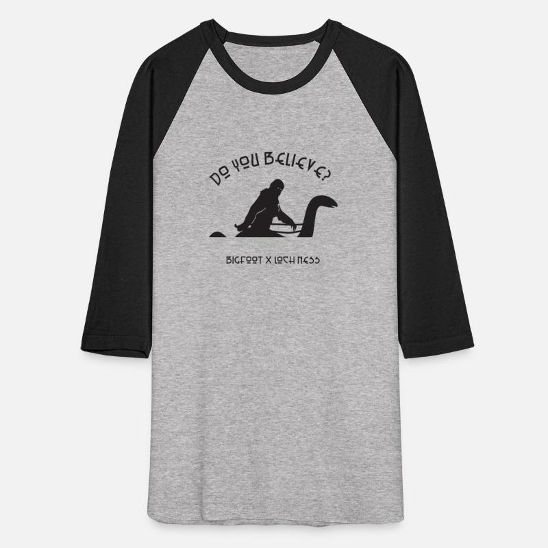 Bigfoot Riding on Nessie Lochness Believe