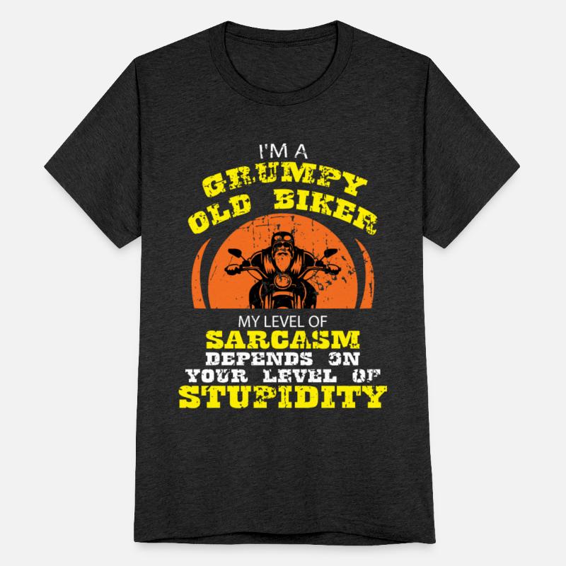 Biker grandpa Gift for Grumpy old Biker