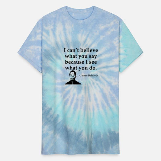 Black History Shirt james Baldwin I Can t Believ