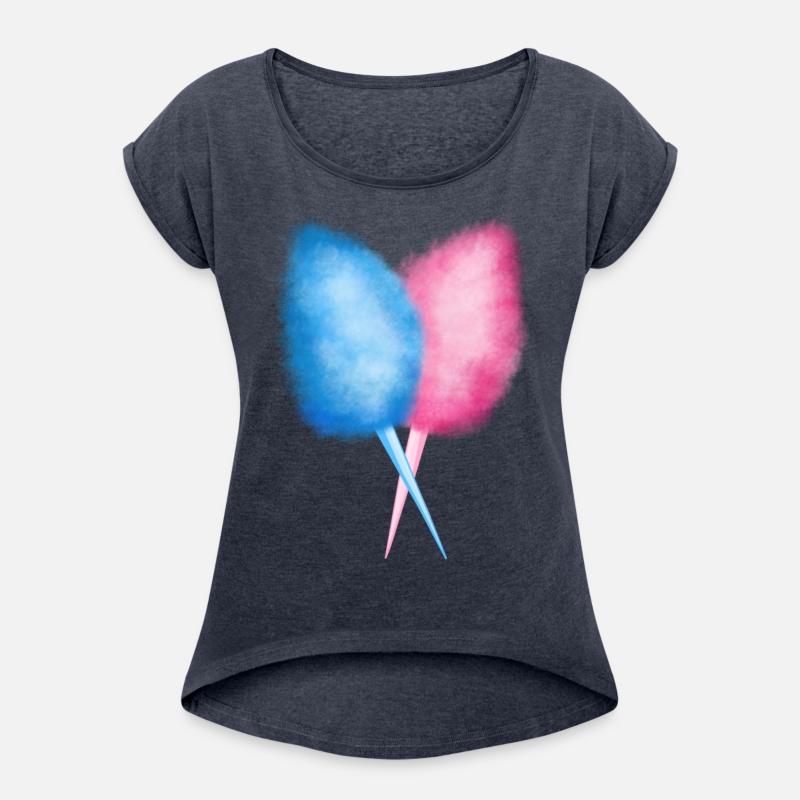 Blue and Pink Cotton Candy Fairy Floss