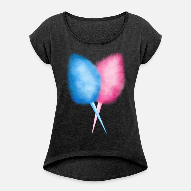 Blue and Pink Cotton Candy Fairy Floss