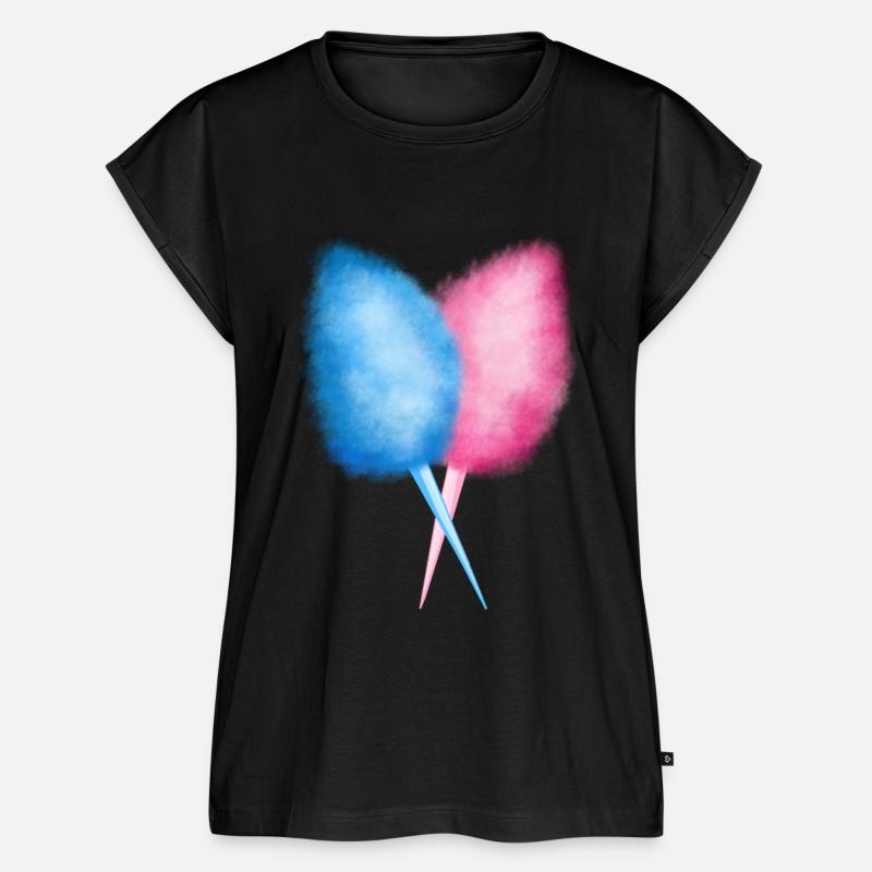 Blue and Pink Cotton Candy Fairy Floss