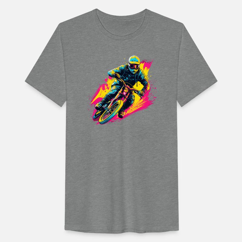 BMX Biker Steamwave Art