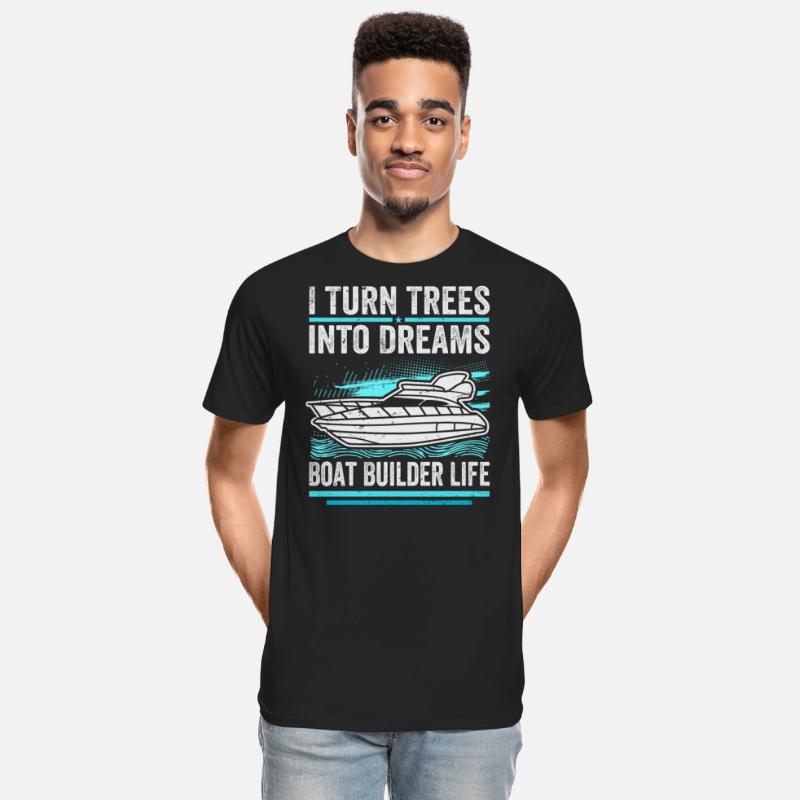 Boat Builder Top - Funny Boat Saying
