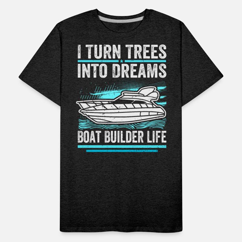 Boat Builder Top - Funny Boat Saying