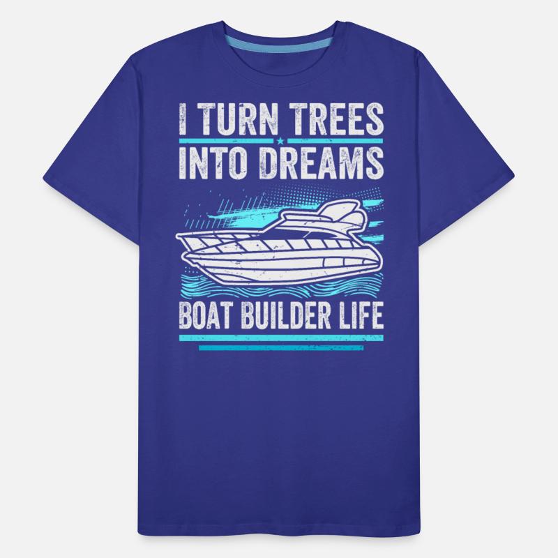 Boat Builder Top - Funny Boat Saying