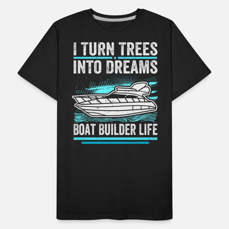Boat Builder Top - Funny Boat Saying