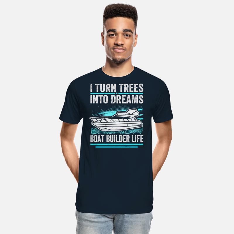 Boat Builder Top - Funny Boat Saying