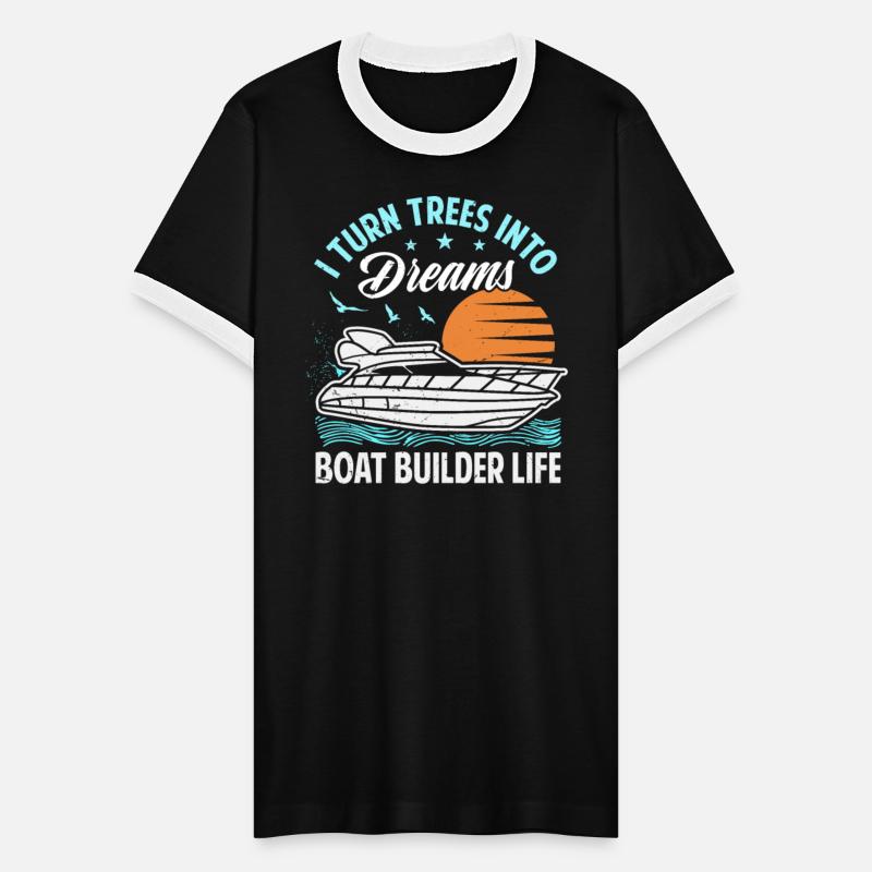 Boat Builder Top - Funny Boat Saying