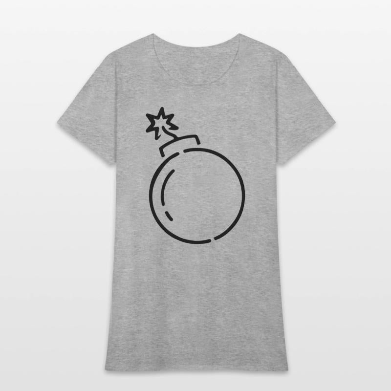 Bomb Design explosion boom incoming like firework