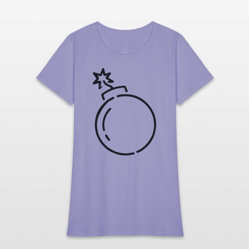 Bomb Design explosion boom incoming like firework