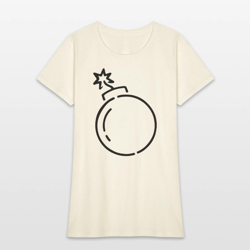 Bomb Design explosion boom incoming like firework