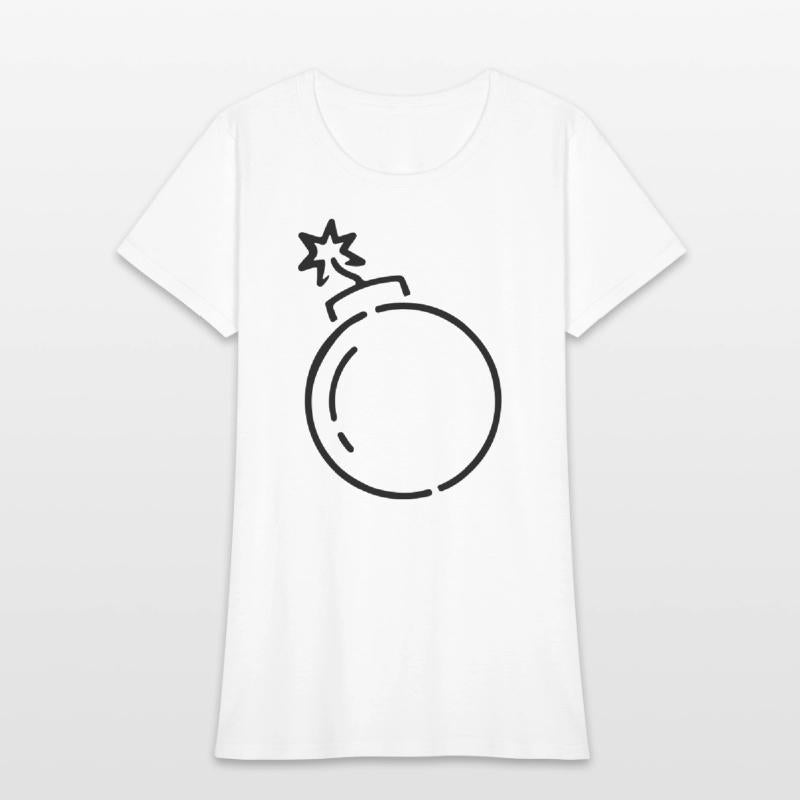 Bomb Design explosion boom incoming like firework