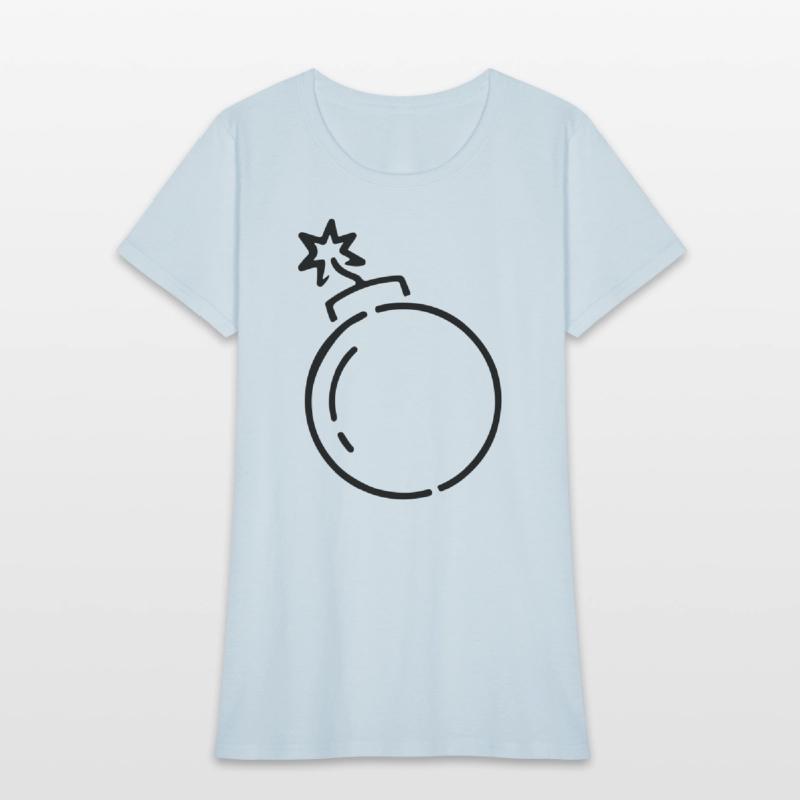 Bomb Design explosion boom incoming like firework