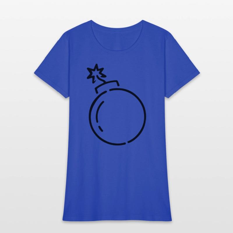 Bomb Design explosion boom incoming like firework