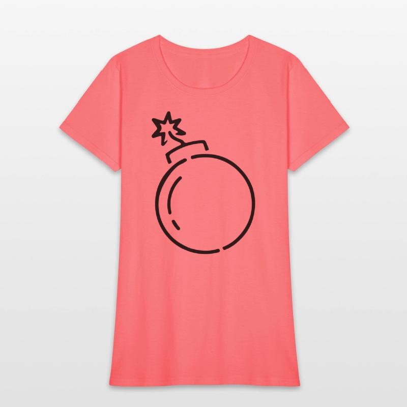 Bomb Design explosion boom incoming like firework