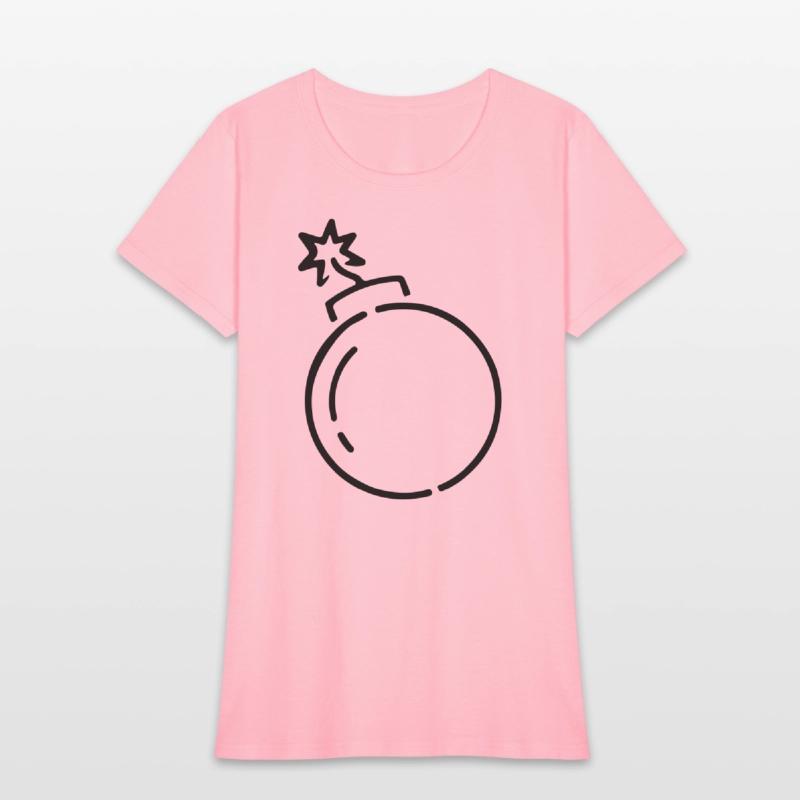 Bomb Design explosion boom incoming like firework