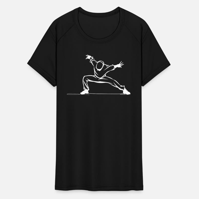 Breakdancing Boy One Line Drawing