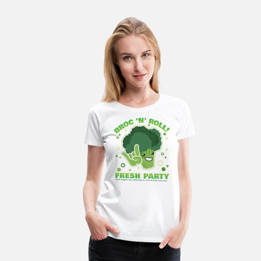 broc n roll broccoli flesh veggie party (light)