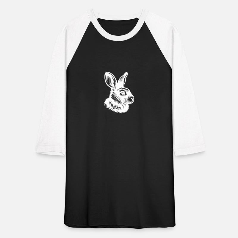 Bunny Portrait With Big Ears Tattoo Style