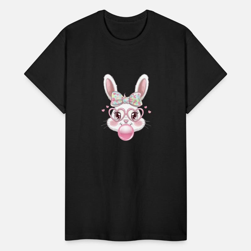 Bunny Rabbit Blowing Bubble Easter Bunny Coquette