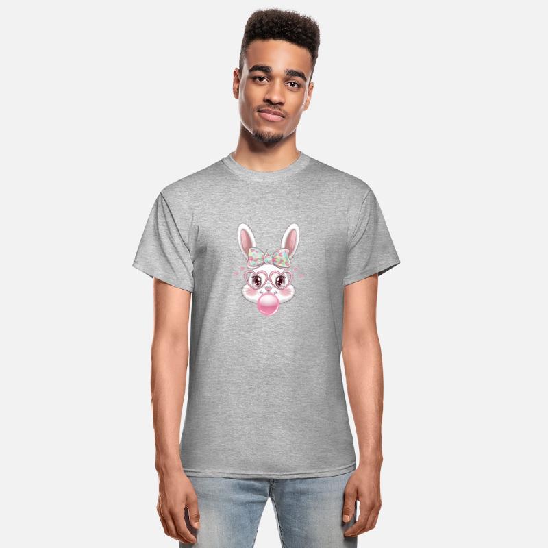 Bunny Rabbit Blowing Bubble Easter Bunny Coquette