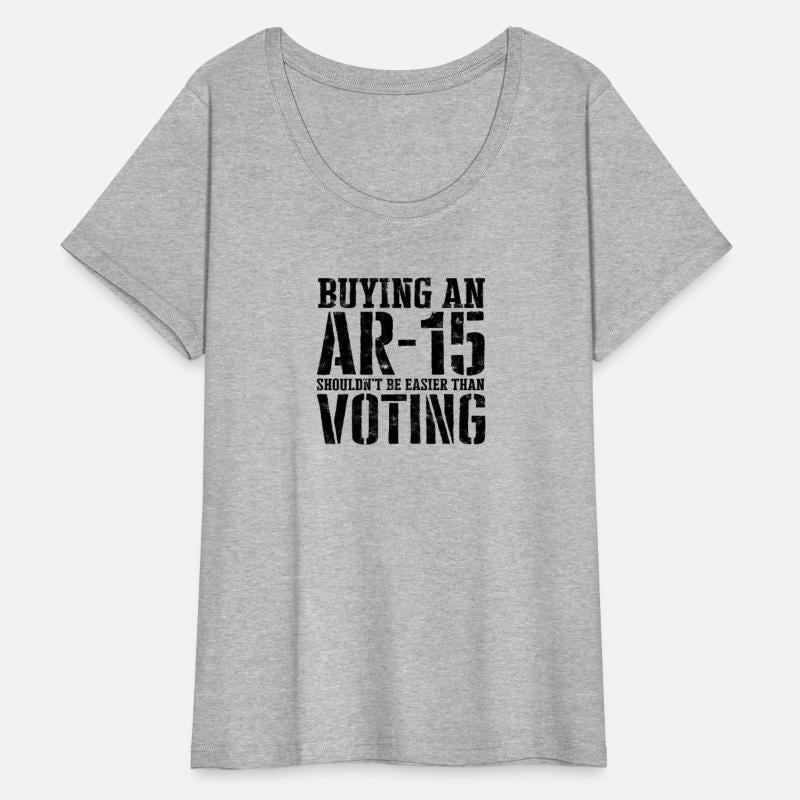 Buying an AR 15 shouldn't be easier than voting -