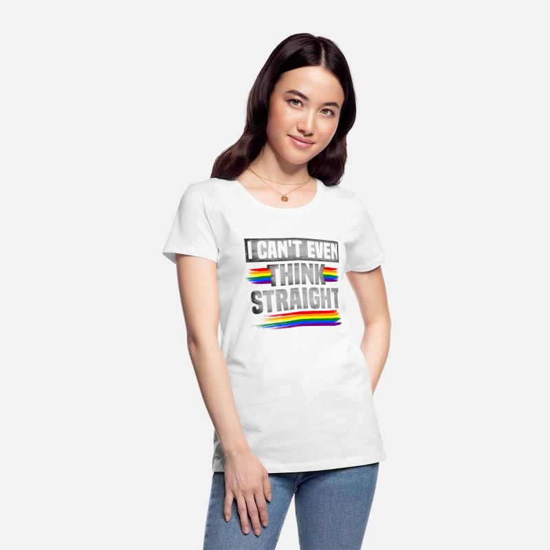 Can't Even Think Straight Rainbow Pride LGBT