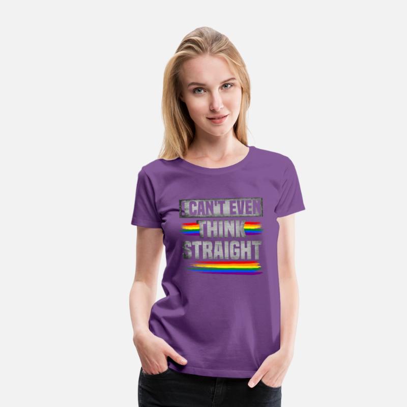 Can't Even Think Straight Rainbow Pride LGBT