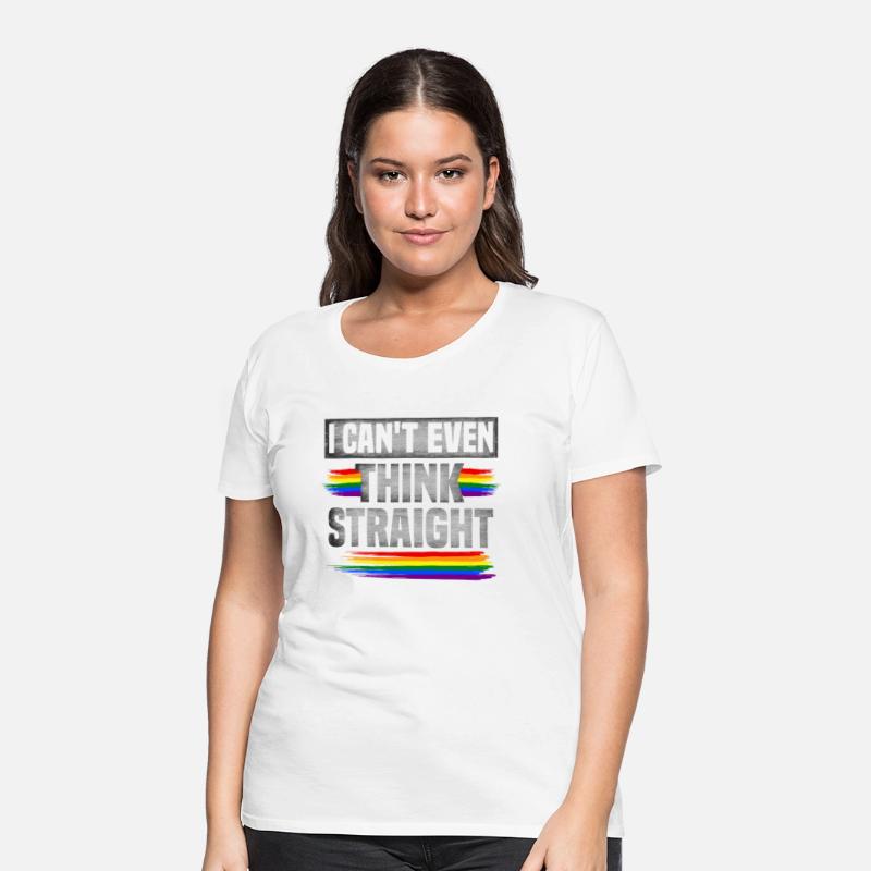 Can't Even Think Straight Rainbow Pride LGBT