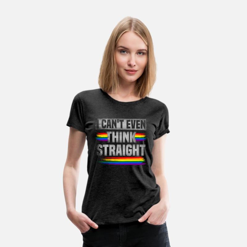 Can't Even Think Straight Rainbow Pride LGBT