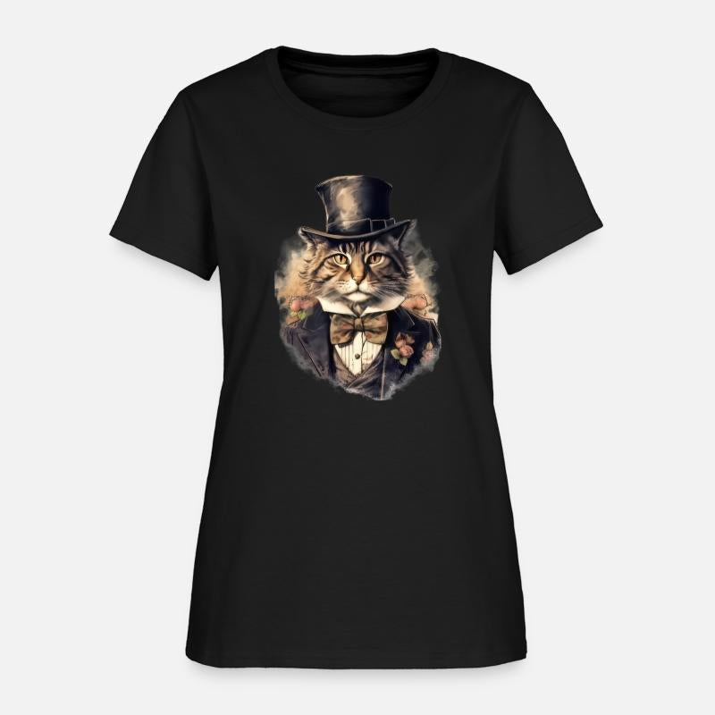 Cat in 1800 years style Dressed Nobel Baroque